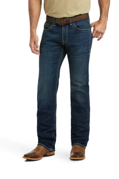 M5 Straight Stretch Remming Stackable Straight Leg Jeans