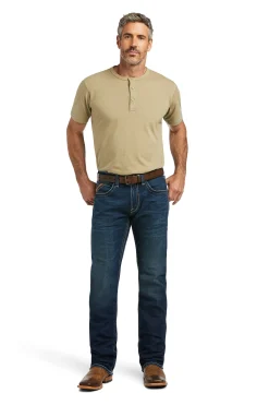 M5 Straight Stretch Remming Stackable Straight Leg Jeans