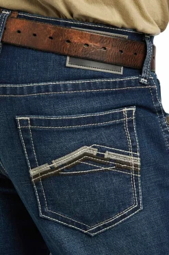 M5 Straight Stretch Remming Stackable Straight Leg Jeans