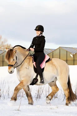 Macon Extra Lammfell Reitkissen mit Pauschen, S