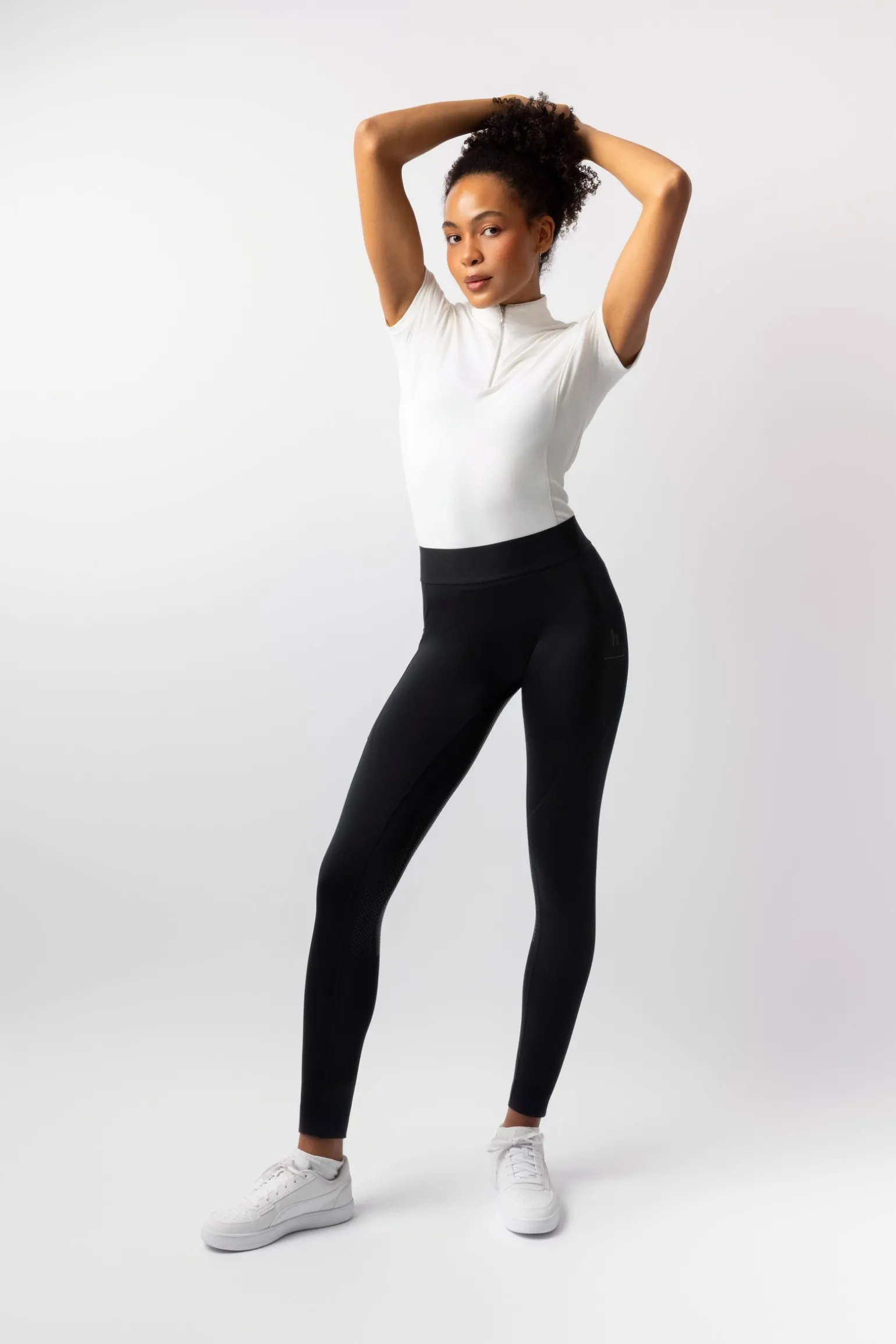 Maia Damen Vollbesatzreitleggings