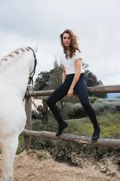 Maia Damen Vollbesatzreitleggings