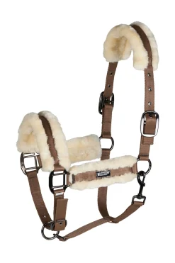 Marquess Halfter mit Kunstfellfutter