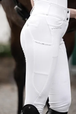 Mathilda Glam Damen High-Waist Reithose