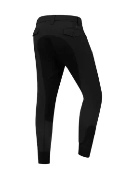 Matteo Classic Herrenreithose mit Vollbesatz aus Kunstleder