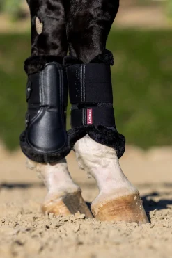 Mesh Gamaschen mit Fleece Einfassung