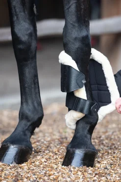 Mesh Gamaschen mit Fleece Einfassung