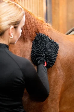 Mikrofaser-Pflegehandschuh