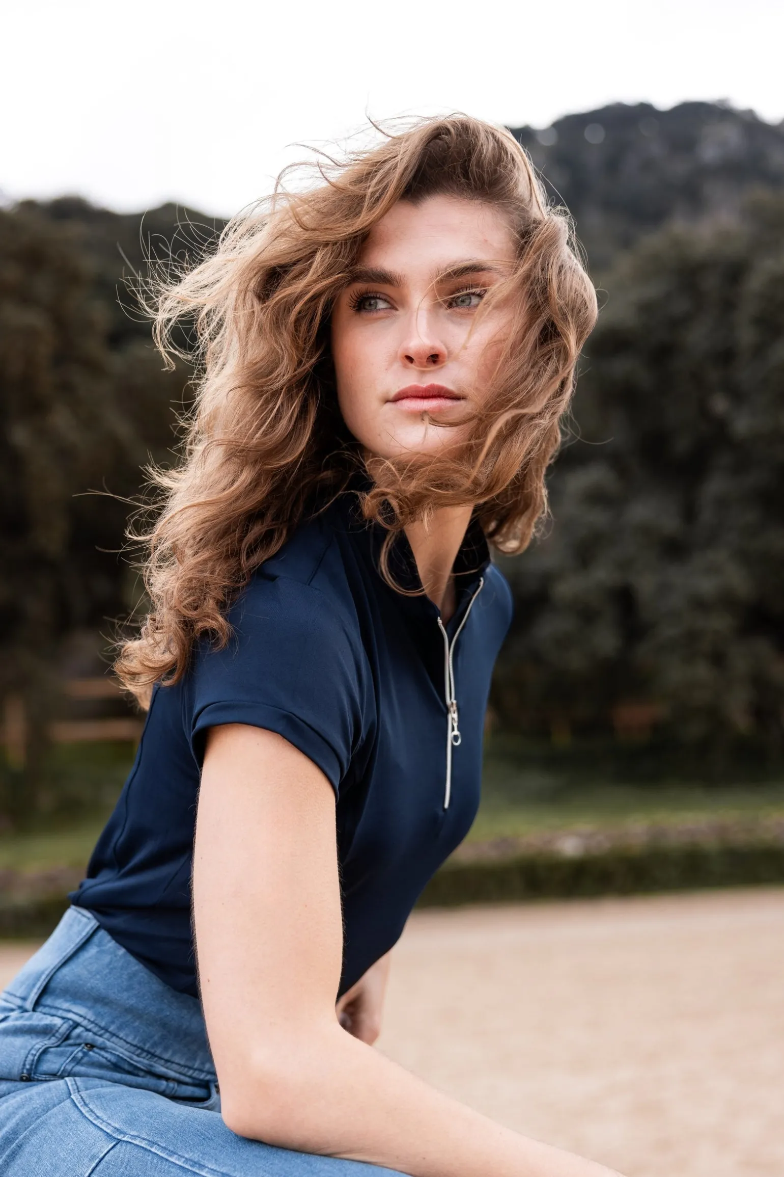 Mina Damen Trainingsshirt