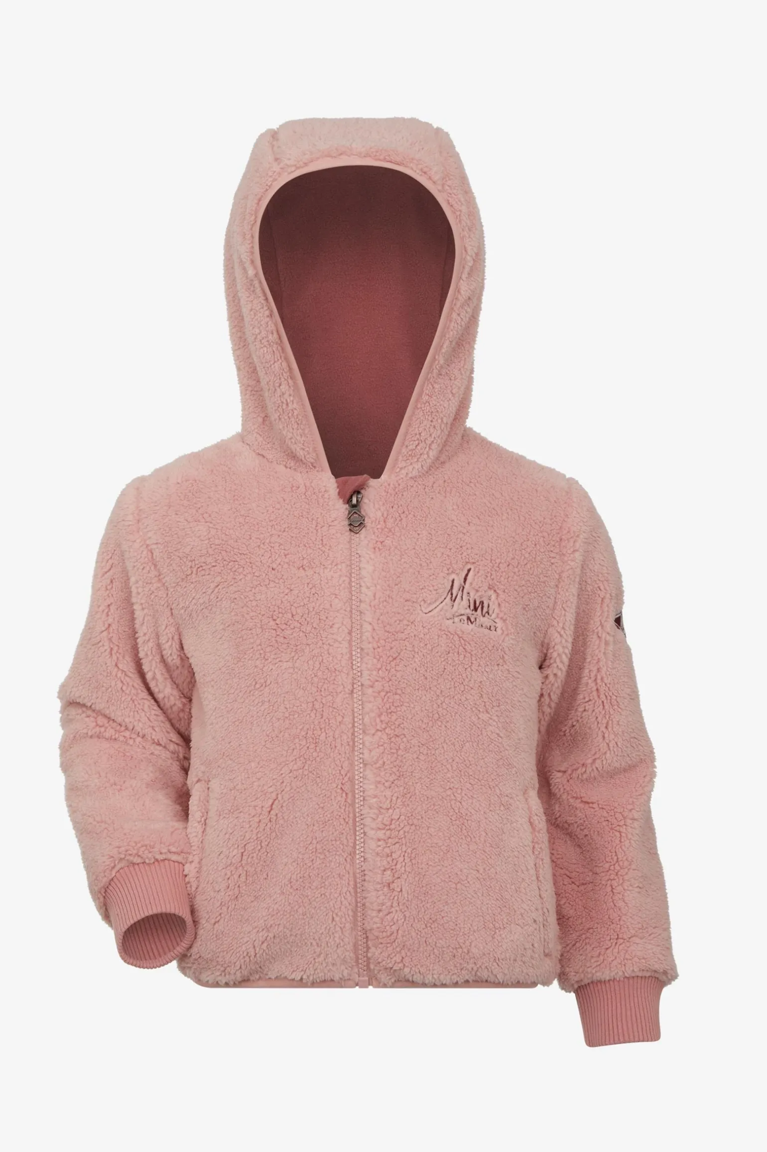 Mini Teagan Teddy-Fleecejacke