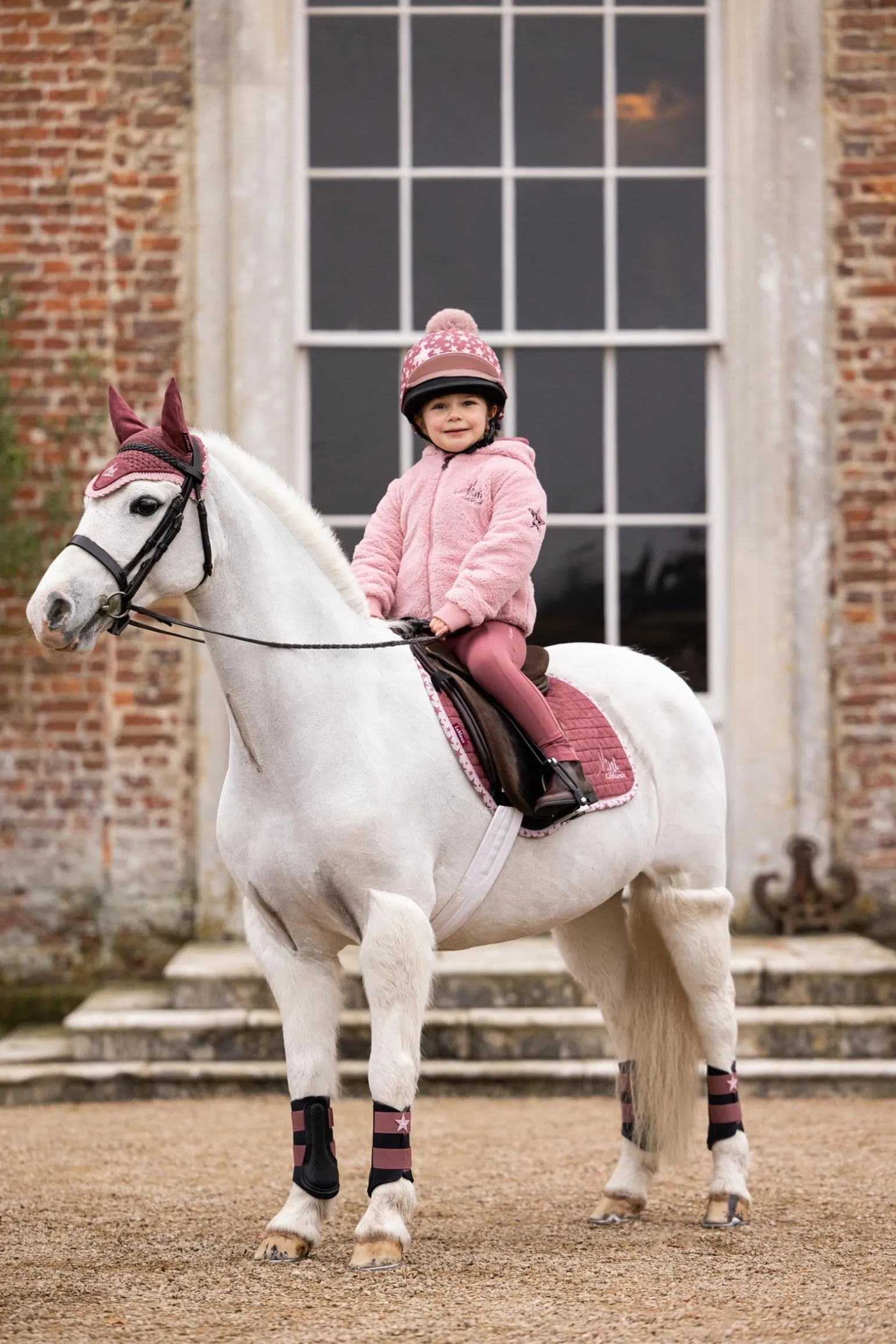 Mini Teagan Teddy-Fleecejacke