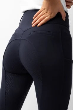 Mira Damen Reithose mit Vollbesatz und hohem Bund