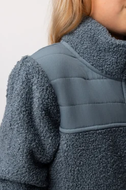 Misha Kinder Hybrid Fleecejacke