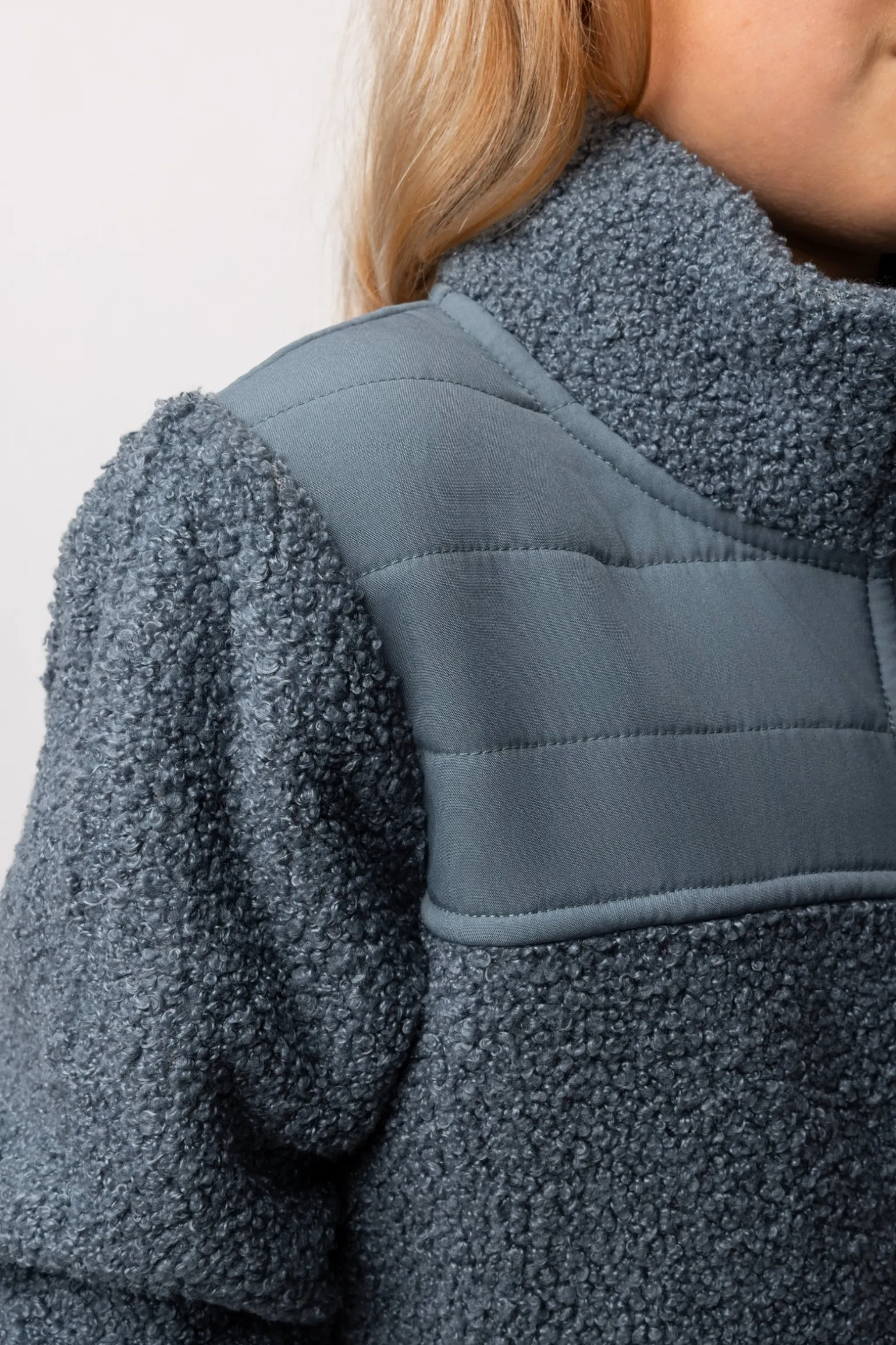 Misha Kinder Hybrid Fleecejacke