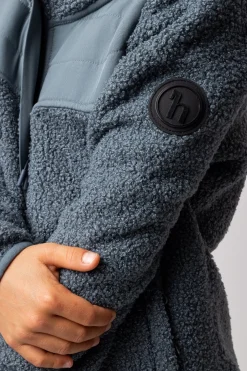 Misha Kinder Hybrid Fleecejacke