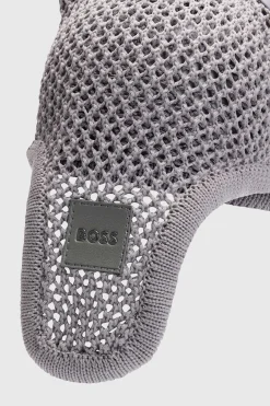 Monochrome Fliegenmütze