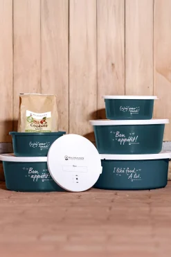 Müsli Schale mit Deckel