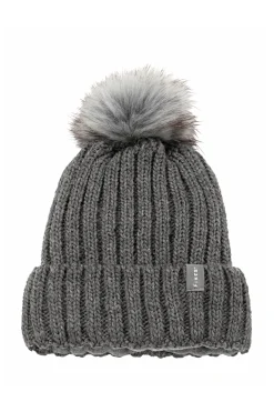 Mütze mit Fellbommel