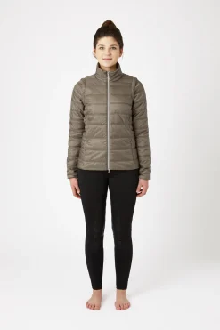 Natalie Damen Reitjacke mit abnehmbaren Ärmeln