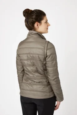 Natalie Damen Reitjacke mit abnehmbaren Ärmeln