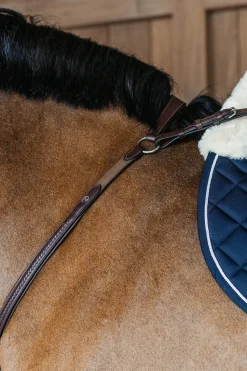 New English geflochtenes Vorderzeug mit Brücke