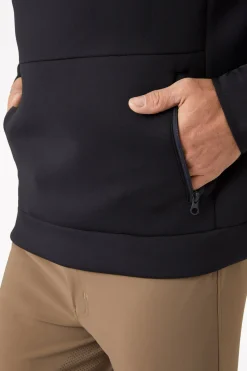 Nicolas Herren Funktionssweatshirt mit Reißverschlusstaschen