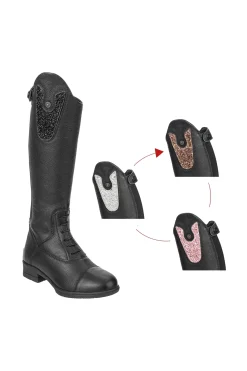 Nova Fun Convertible Kinder Reitstiefel aus Leder