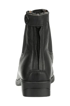 Nova Vegane Reitstiefeletten mit Reißverschluss und Schnürung