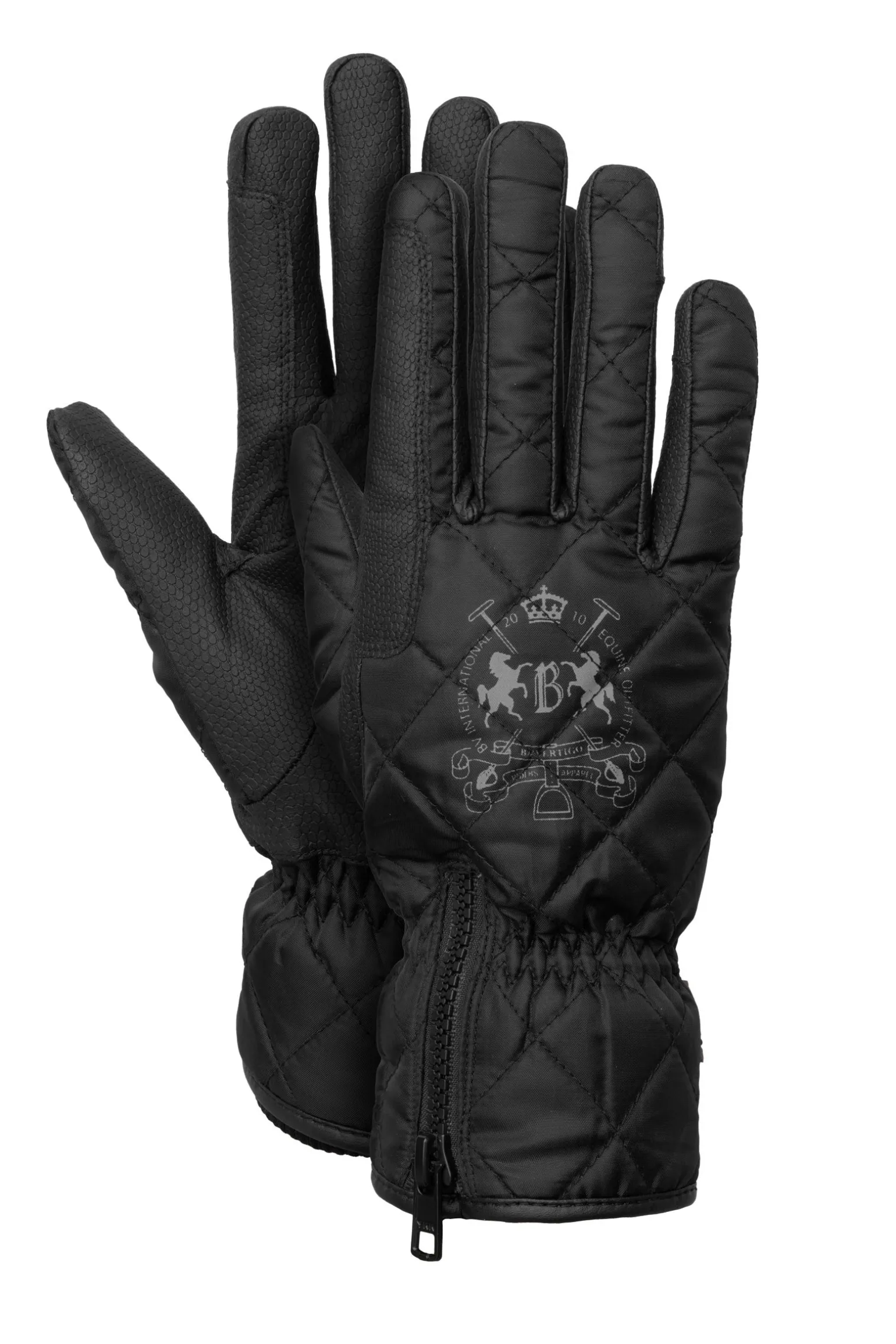 Onyx wasserfeste gepolsterte Reithandschuhe