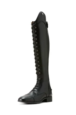 Palisade Lace Damen hohe Reitstiefel mit Schnürung