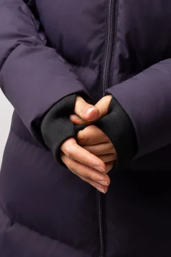 Paloma Damen langer wattierter Mantel