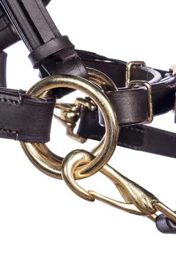 Pariba Sidepull (System 3) mit geflochtenem Nasenriemen, inkl. Zügel