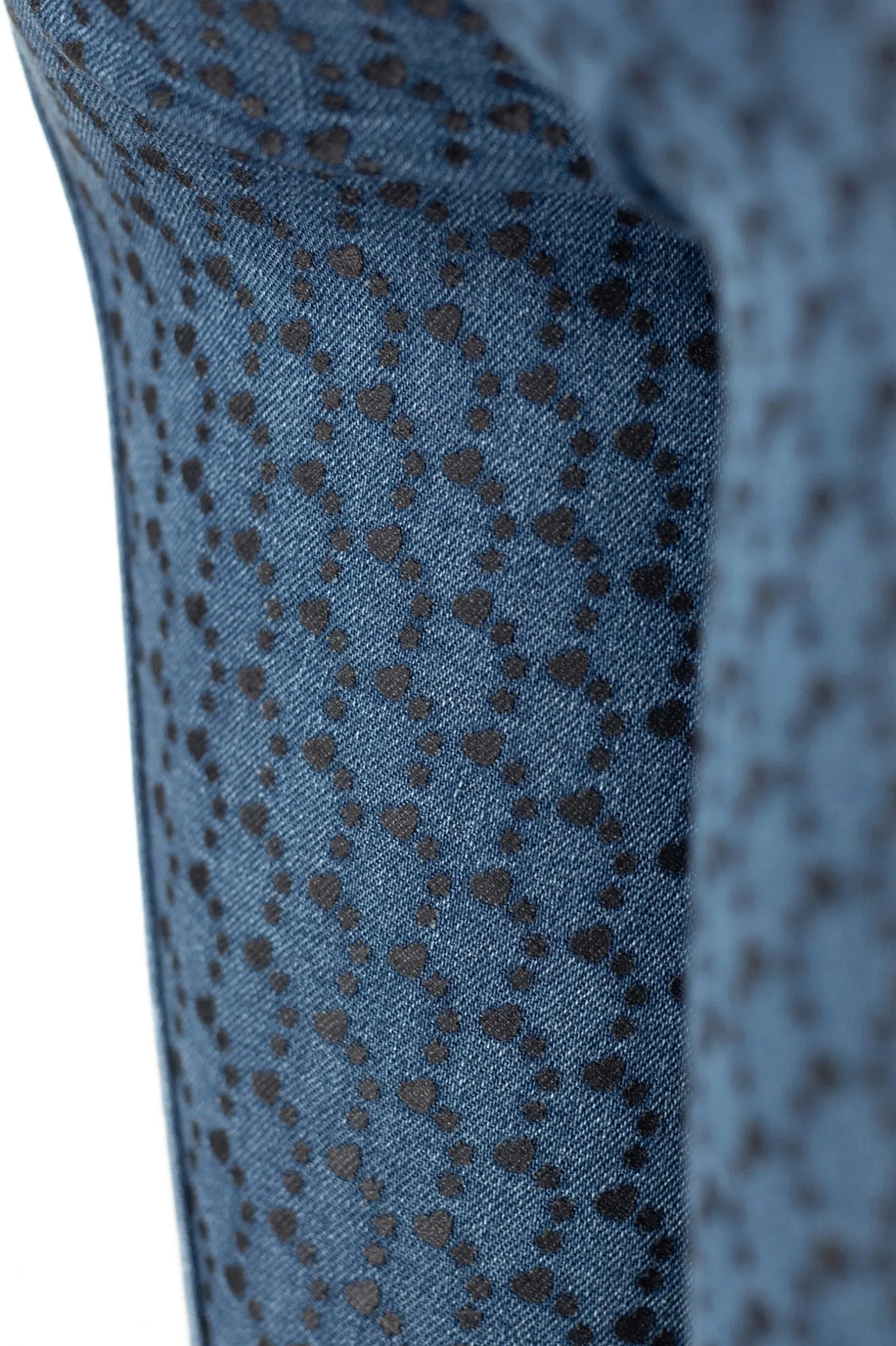 Poppy Reithose mit Vollbesatz für Kinder in Jeansoptik und Silikon-Grip