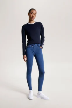 Queens Denim Vollbesatz Reithose