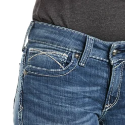 Real Stretch Icon Straight Jeans für Damen