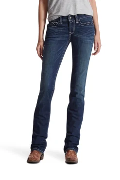 Real Stretch Icon Straight Jeans für Damen