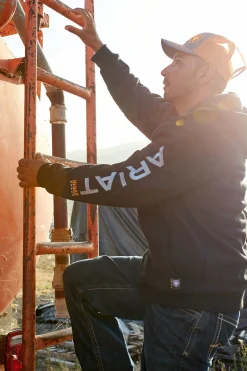 Rebar All-Weather Herren Reißverschluss Hoodie