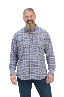 Rebar Flannel DuraStretch Herren Arbeitshemd
