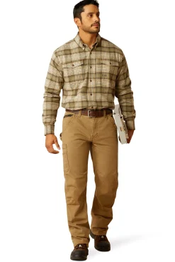 Rebar Flannel DuraStretch Herren Arbeitshemd