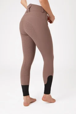 Reithose mit Silikonvollbesatz und Kristall-Taschen