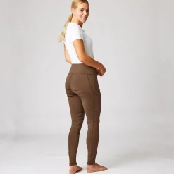 Reitleggings für Damen mit Silikonvollbesatz und Handytaschen