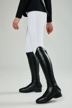 Reitstiefel mit Schnürung, kurzer Schaft