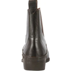 Reitstiefeletten aus Leder mit Reißverschluss