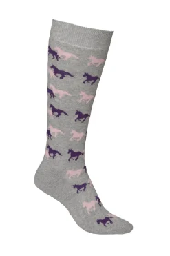 Running Horse Kinder Reitsocken