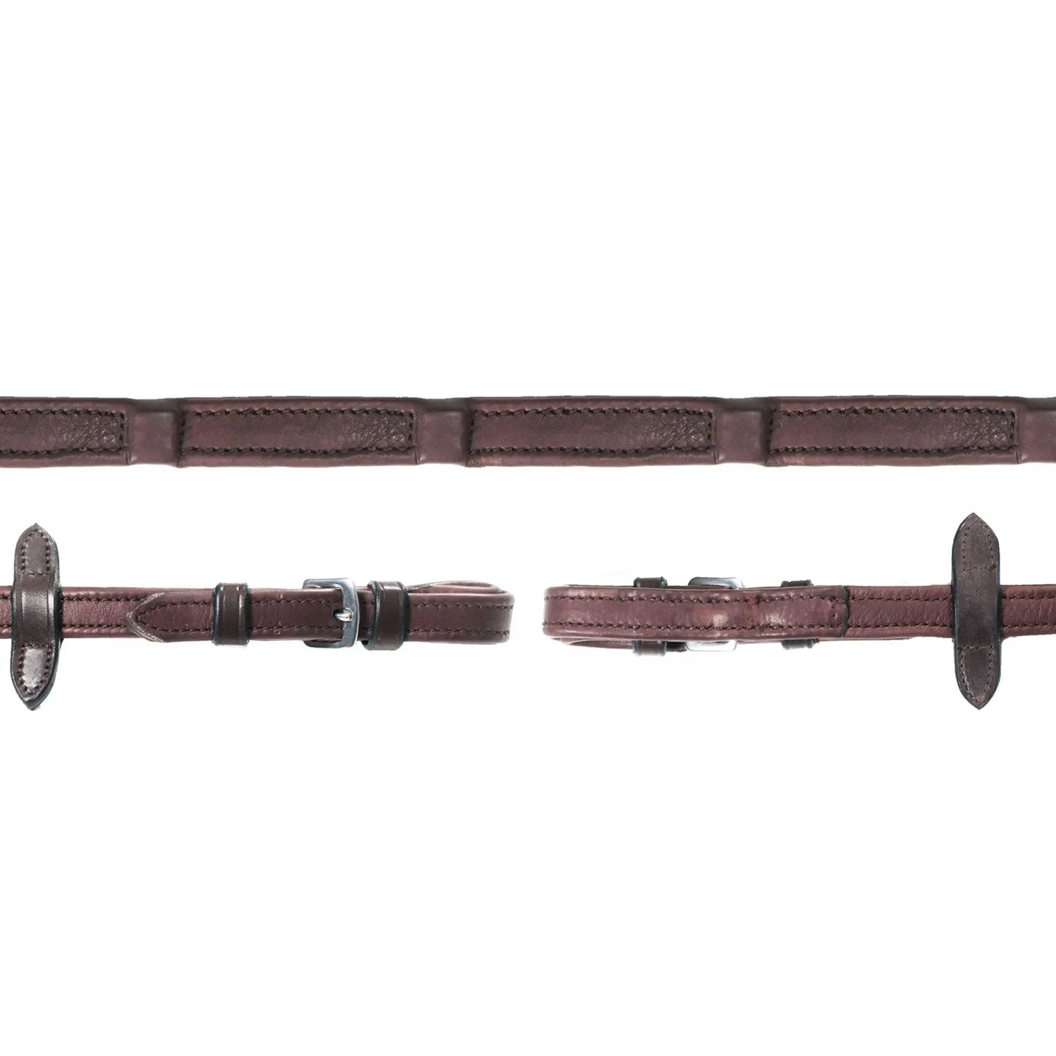 Schockmöhle Sports Durasoft Lederzügel, Nyloneinlage