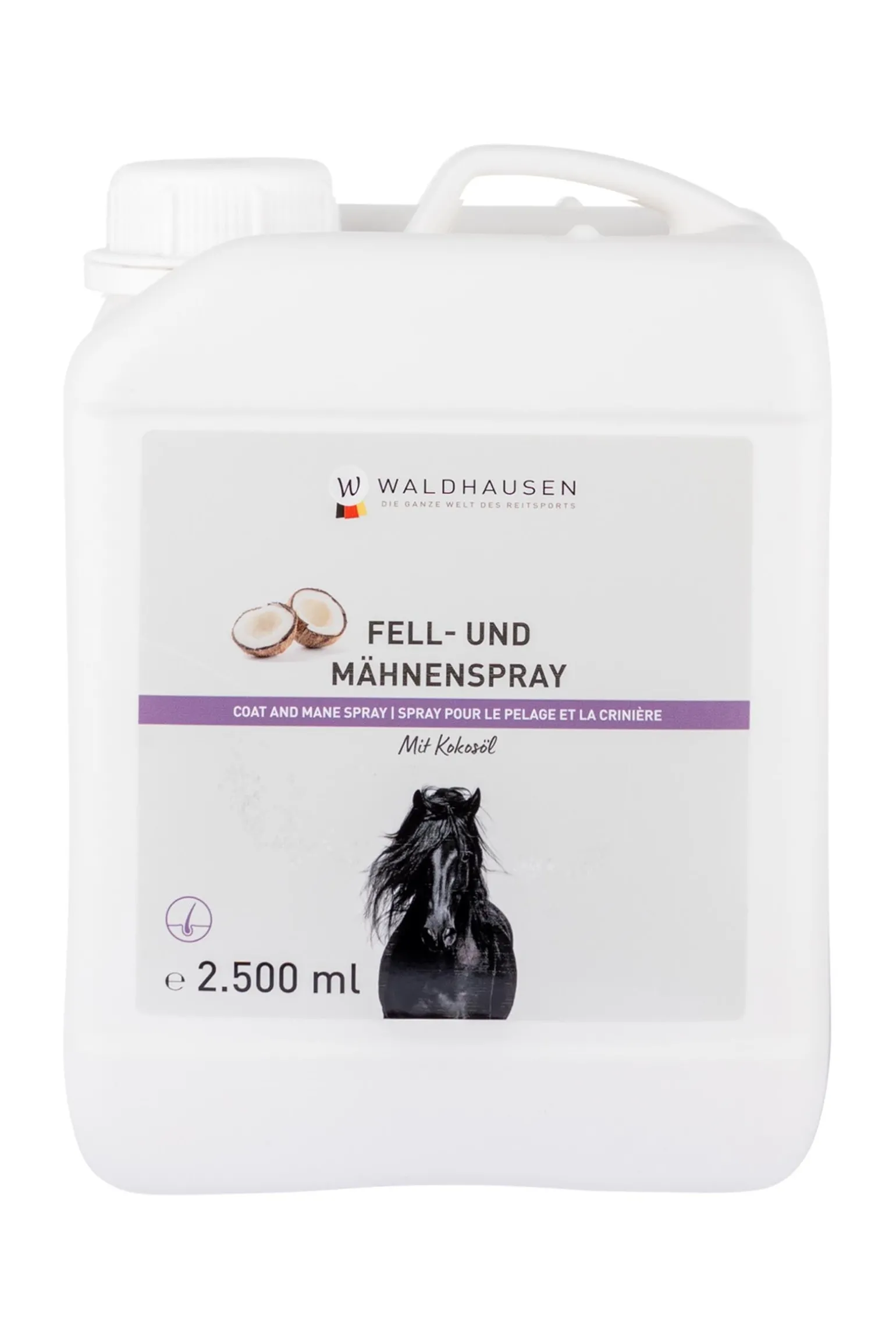 Schweif- und Mähnenspray mit Kokosöl, 2500ml