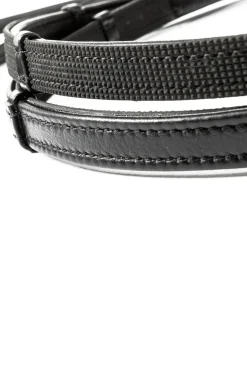 Softgrip Reins Round Stitched With 5 Stops, 16 mm