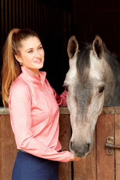 Sunstopper 2.0 Damen 1/4 Zip Baselayer Shirt