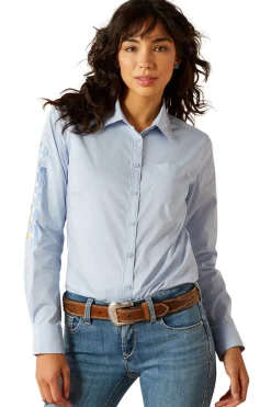 Team Kirby Damen Langarm Stretch Shirt