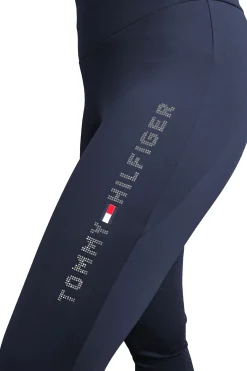 Tommy Hilfiger Capsule Collection Elmira Ganzjahres-Vollbesatzreitleggings mit Strass